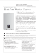 Residential Indoor Gas Tankless Water Heater